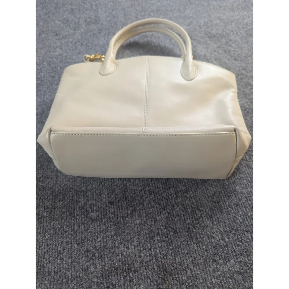 Giani Bernini Cream Handbag Vintage Purse